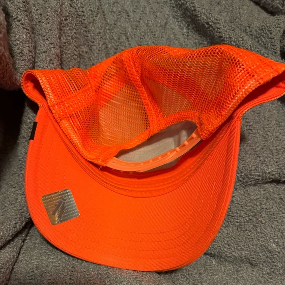 Goorin Animal Farm Trucker Baseball Snapback Hat Cap Butch Bulldog Dog Orange - Picture 4 of 4